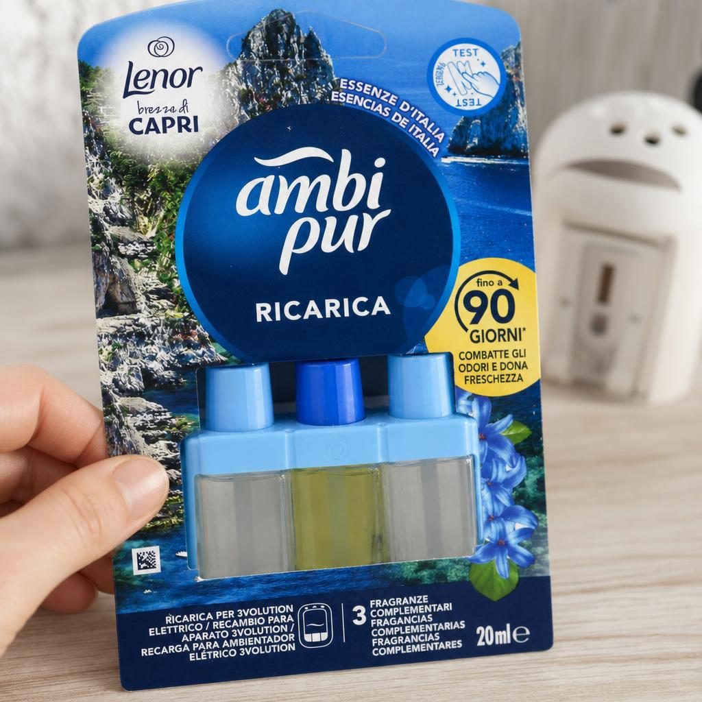 Odorizant, Ambi Pur, Camera 3VOLUTION Rezerva 20 ml Capri