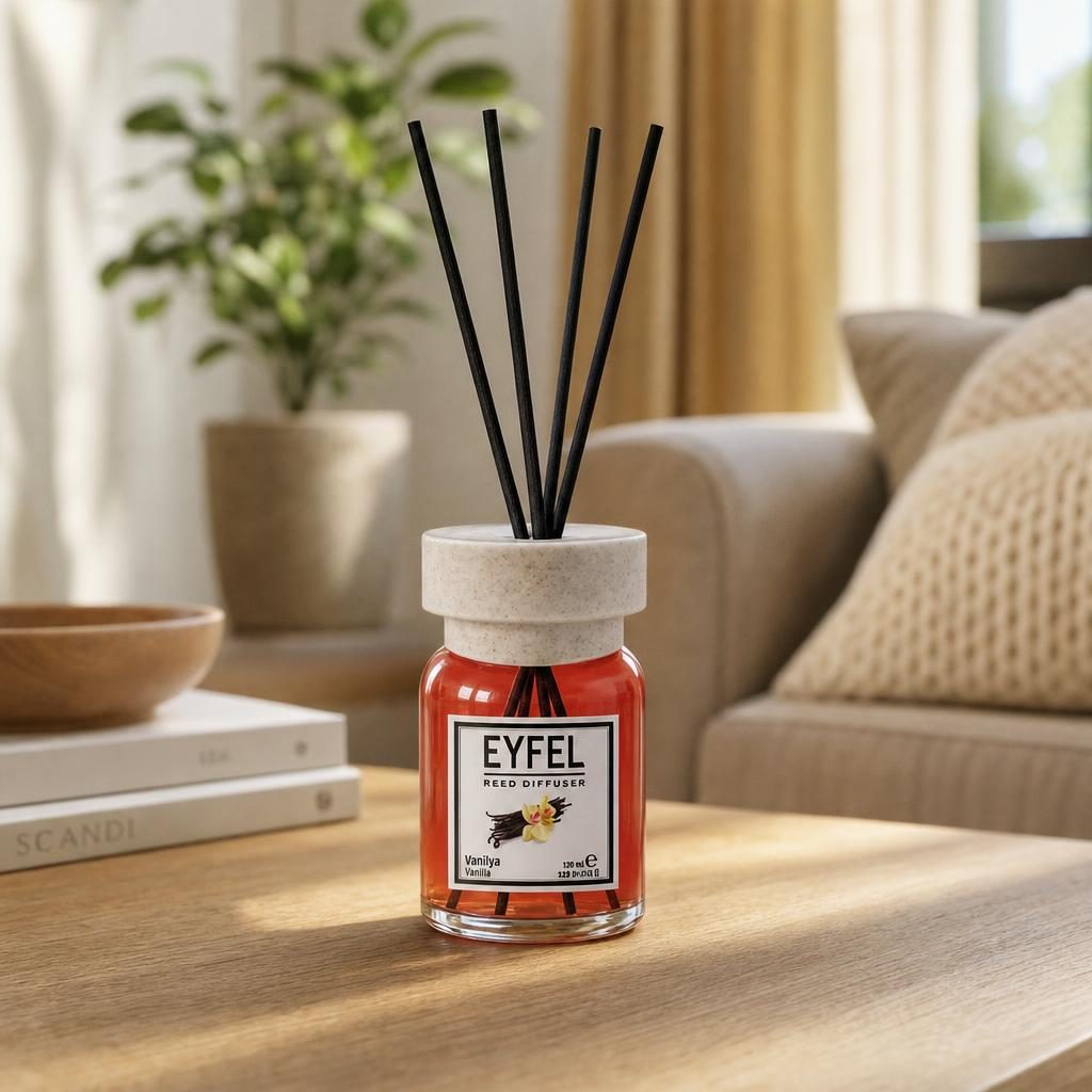 Odorizant Camera cu Difuzor, Eyfel, 120 ml Vanilie