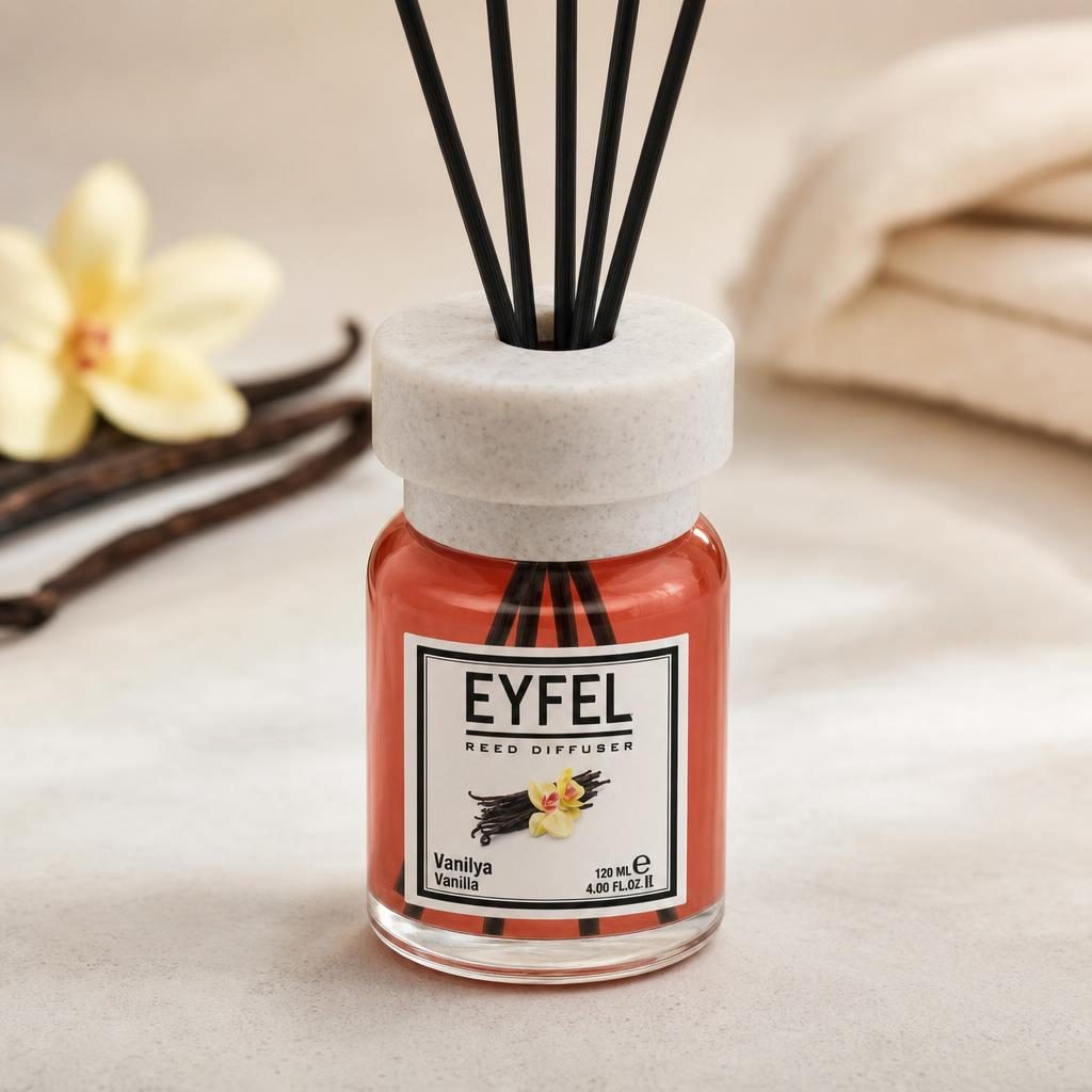 Odorizant Camera cu Difuzor, Eyfel, 120 ml Vanilie