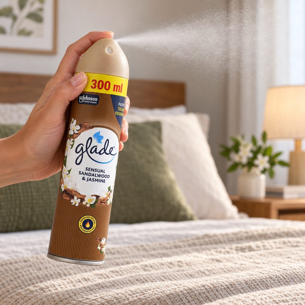 Spray de Camera, Glade, 300 ml Bali Sandal Wood Jasmine