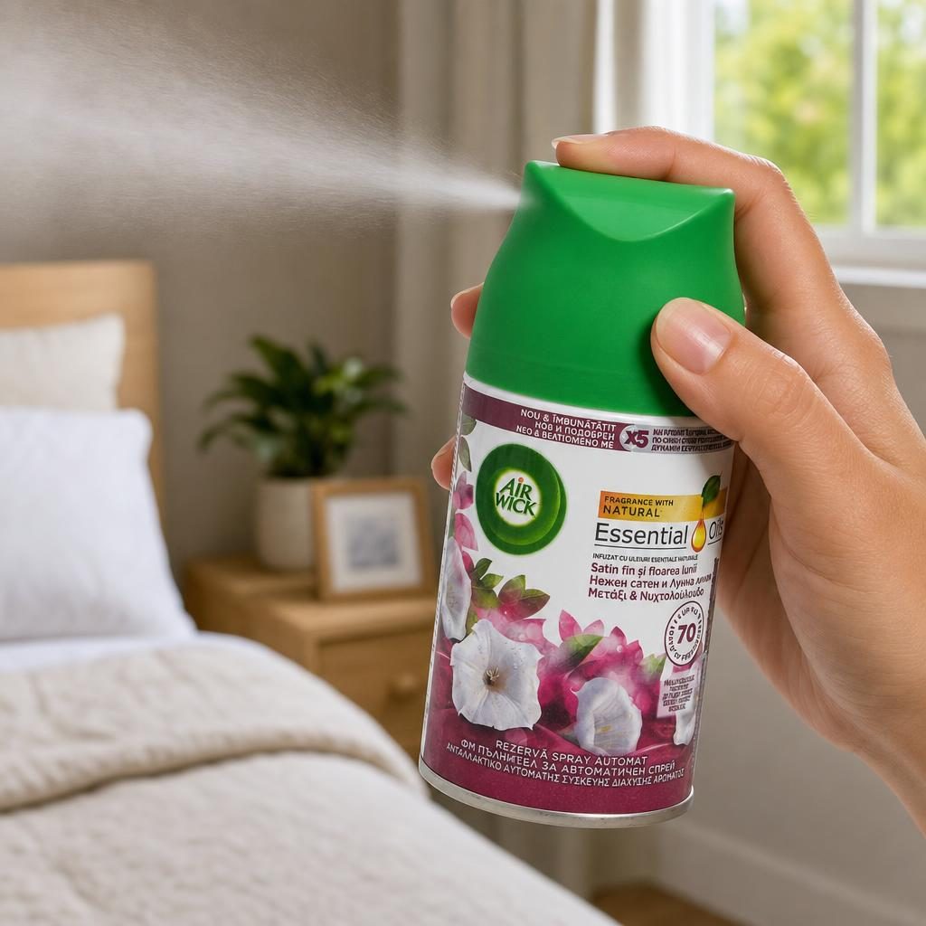 Odorizant Rezerva, Airwick, 250 ml Smooth Satin si Moon Lilly