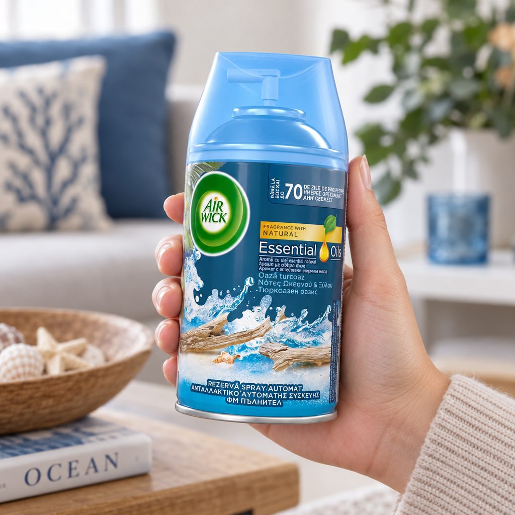 Odorizant Rezerva, Airwick, 250 ml Oaza Turcoaz