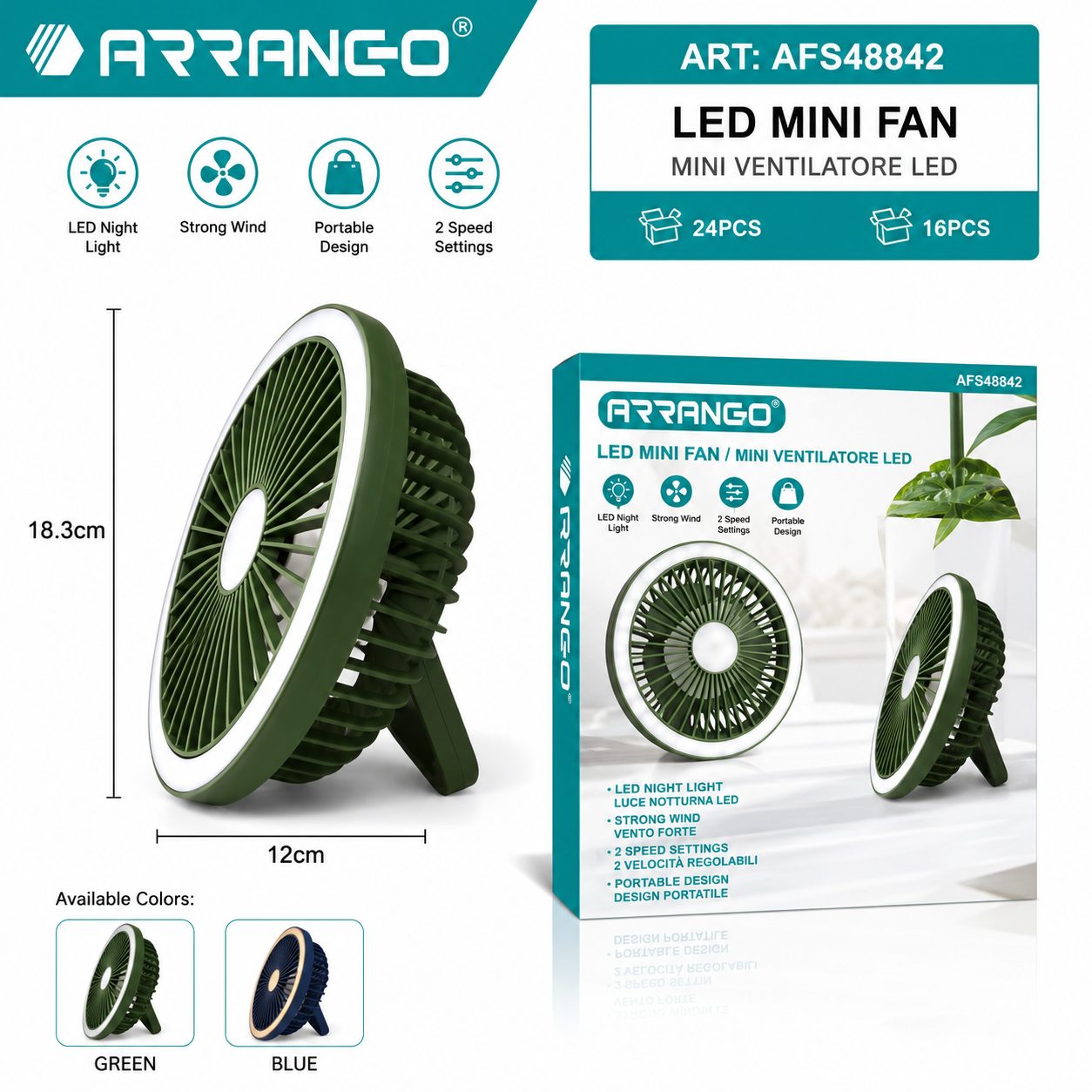 Mini Ventilator Portabil, Flippy, Model Compact si Portabil, Alimentare USB 5V, Flux de Aer Racoritor, Utilizare Usoara si Confort in Zilele Calduroase, Ideal pentru Birou, Camera, Masina, Calatorii si Vara