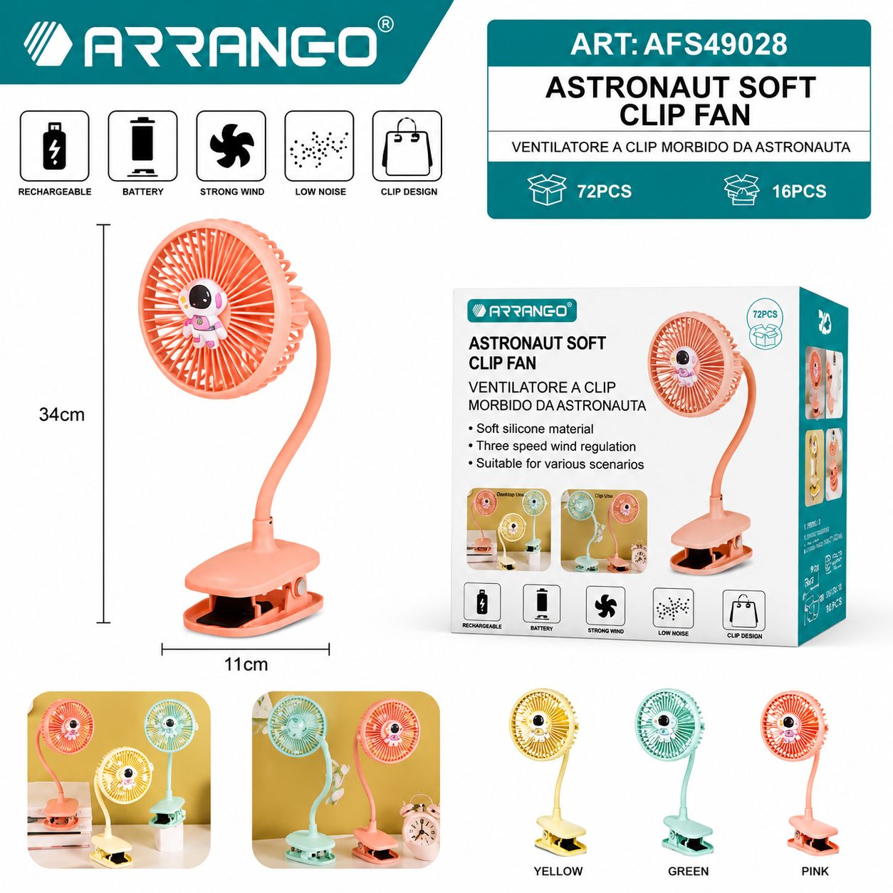 Mini Ventilator Portabil, Flippy, Model Compact si Portabil, Alimentare USB 5V, Flux de Aer Racoritor, Utilizare Usoara si Confort in Zilele Calduroase, Ideal pentru Birou, Camera, Masina, Calatorii si Vara
