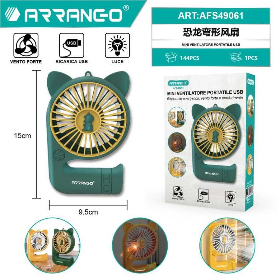 Mini Ventilator Portabil, Flippy, Model Compact si Portabil, Alimentare USB 5V, Flux de Aer Racoritor, Utilizare Usoara si Confort in Zilele Calduroase, Ideal pentru Birou, Camera, Masina, Calatorii si Vara