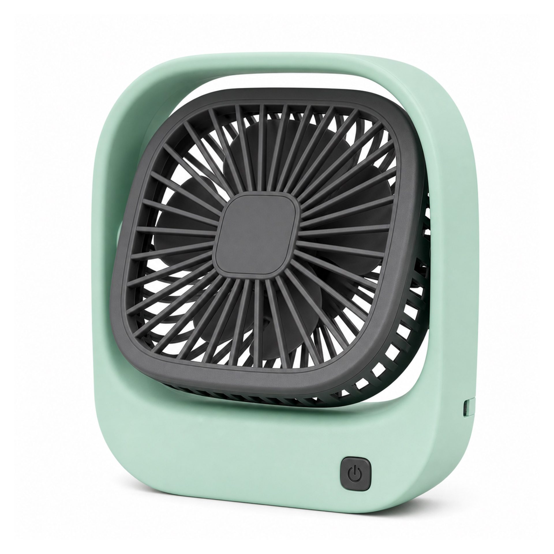 Mini Ventilator Portabil, Flippy, Model Compact si Portabil, Alimentare USB 5V, Flux de Aer Racoritor, Utilizare Usoara si Confort in Zilele Calduroase, Ideal pentru Birou, Camera, Masina, Calatorii si Vara