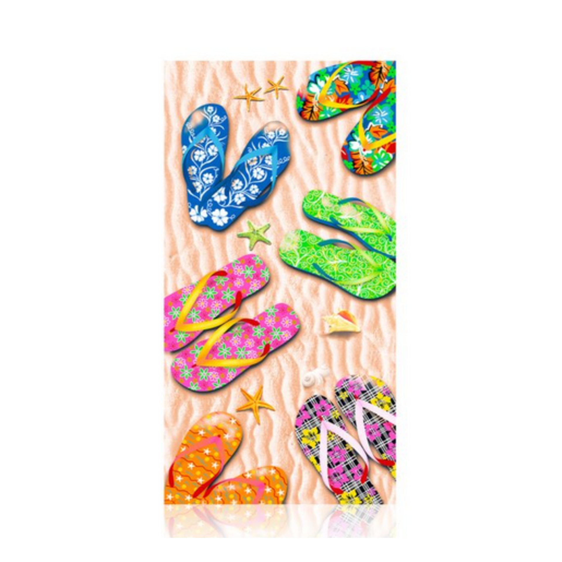 Prosop de Plaja, , Model Practic pentru Utilizare Zilnica, Material Textil Usor si Absorbant, Uscare Rapida, Atingere Placuta si Confort dupa Baie sau Inot, Ideal pentru Plaja, Picnic, Piscina, Camping si Vacante, Multicolor