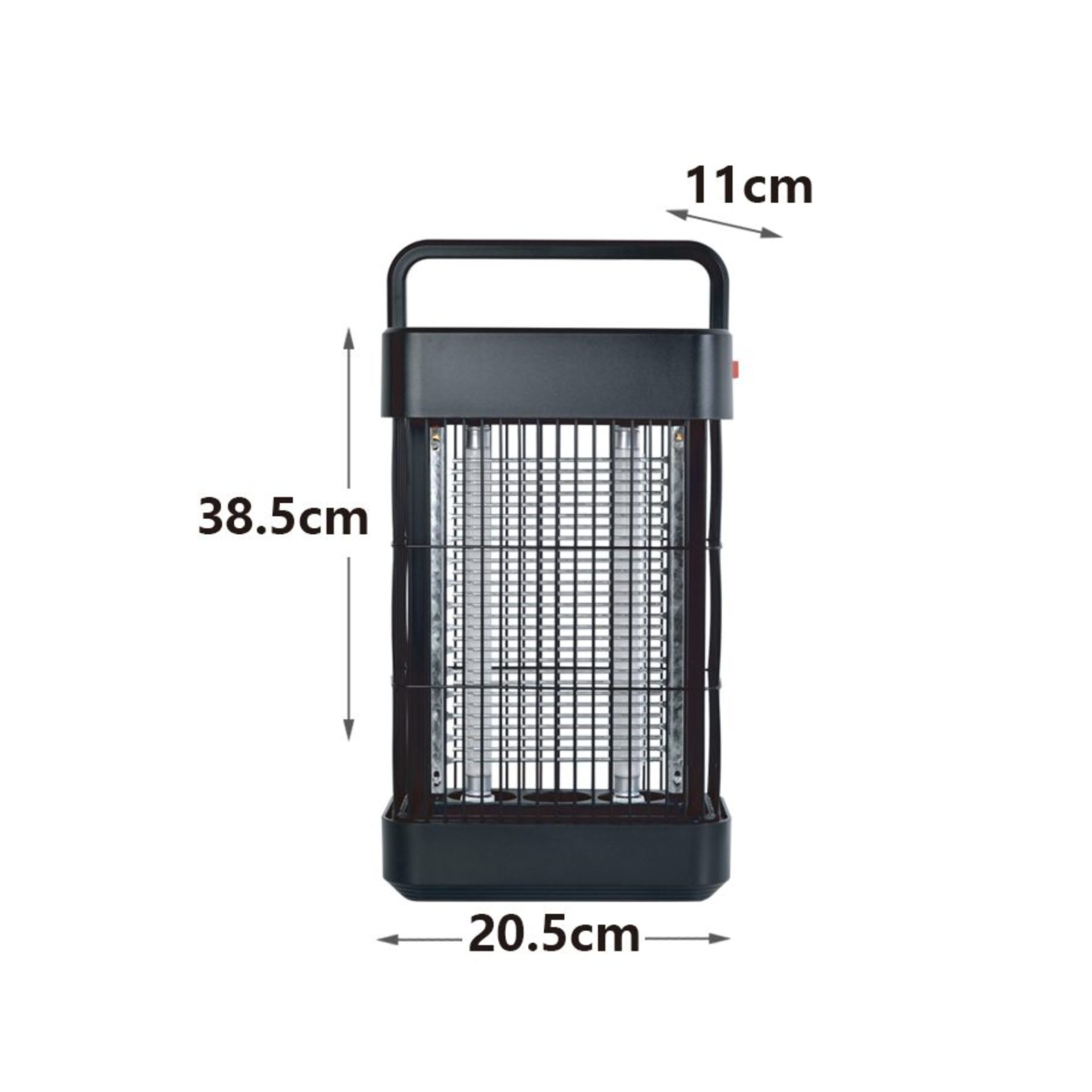 Lampa Anti-Tantari, , Model Practic pentru Utilizare Zilnica, Alimentare Electrica si Design Portabil, Protectie Impotriva Insectelor, Utilizare Practica si Confort Sporit, Ideal pentru Casa, Terasa, Curte, 38.5 x 20.5 cm, Negru 2