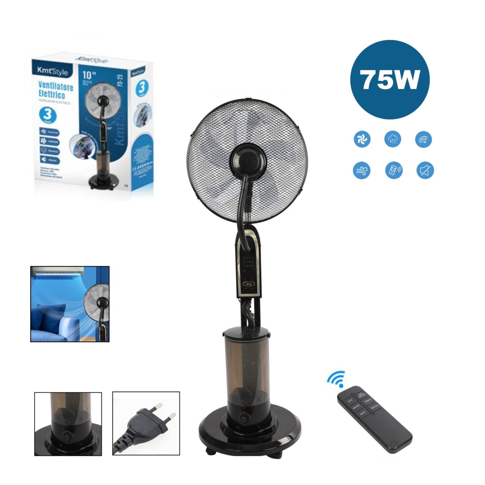 Aer Conditionat Portabil, Flippy, Model Compact cu Rezervor pentru Apa, Alimentare USB 5V, Flux de Aer Racoritor, Utilizare Usoara si Confort in Zilele Calduroase, Ideal pentru Birou, Camera, Masina, Calatorii si Vara