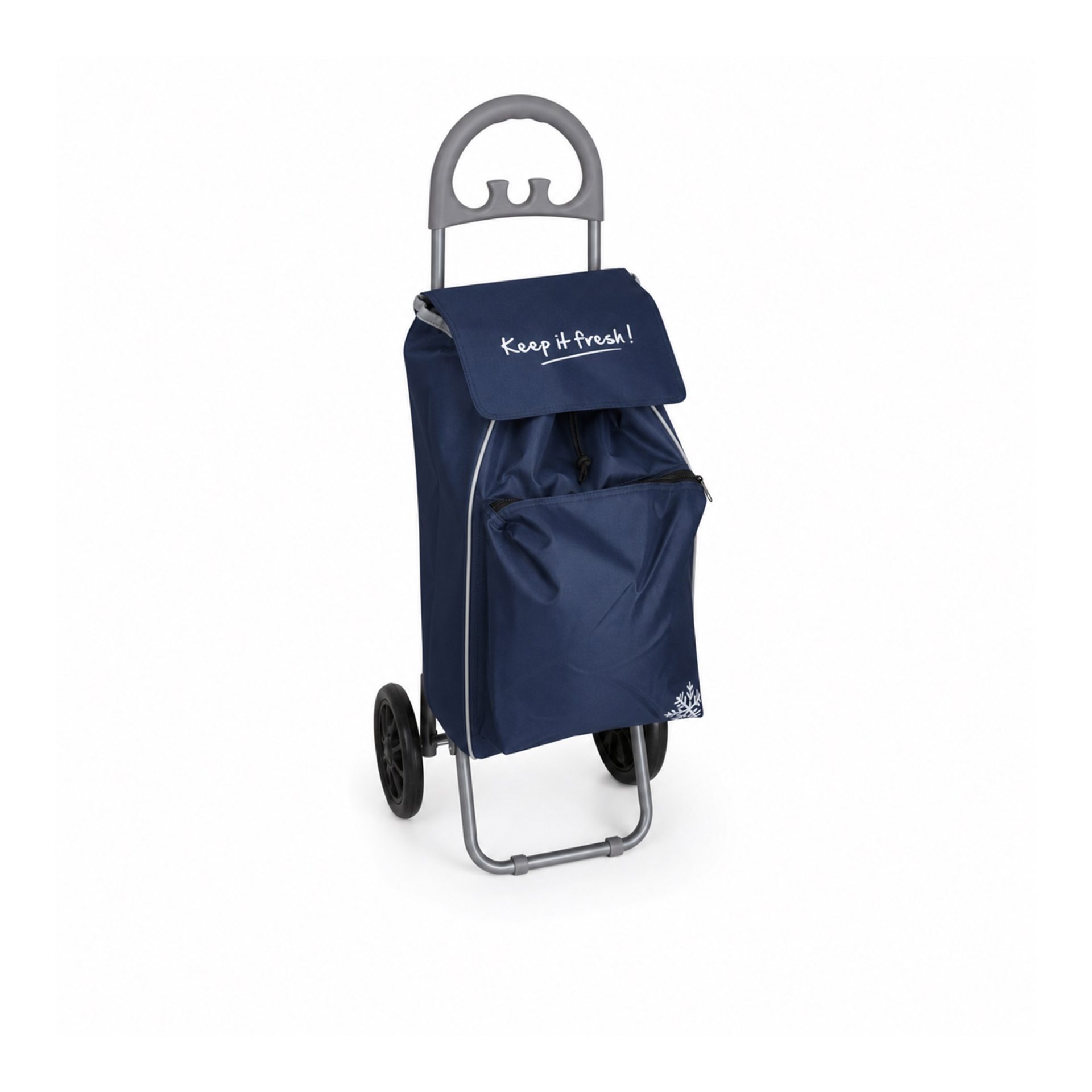Geanta Termoizolanta Portabila, Flippy, Dimensiune 34.5x28x9.5 cm, Compartiment Izolat pentru Alimente si Bauturi, Inchidere cu Fermoar, Manere Rezistente, Ideala pentru Picnic, Plaja si Calatorii