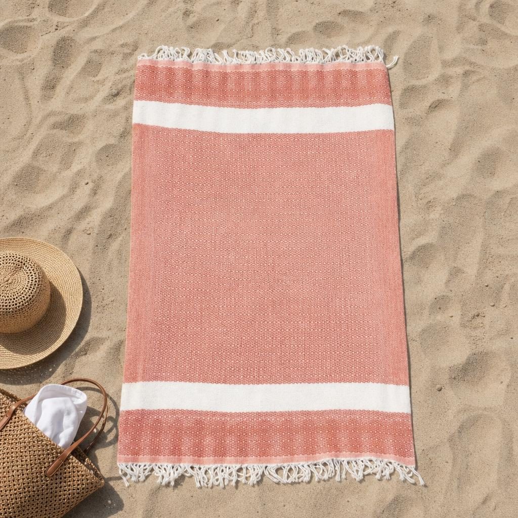 Prosop de Plaja, Flippy, Model Practic pentru Utilizare Zilnica, Material Textil Usor si Absorbant, Uscare Rapida, Atingere Placuta si Confort dupa Baie sau Inot, Ideal pentru Plaja, Picnic, Piscina, Camping si Vacante, Multicolor