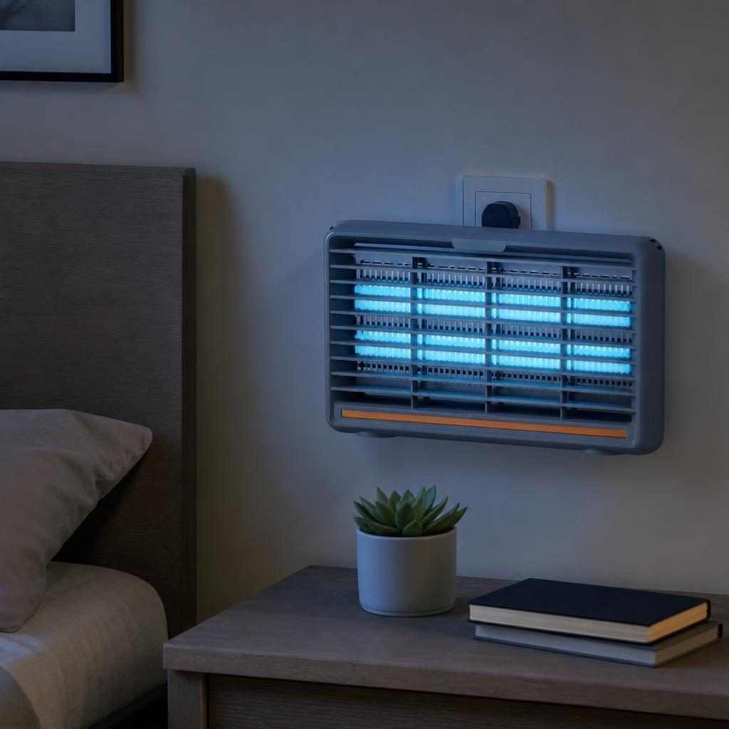 Lampa Anti-Tantari, Flippy, Model Practic pentru Utilizare Zilnica, Alimentare Electrica si Design Portabil, Protectie Impotriva Insectelor, Utilizare Practica si Confort Sporit, Ideal pentru Casa, Terasa, Curte, Camping si Seri de Vara