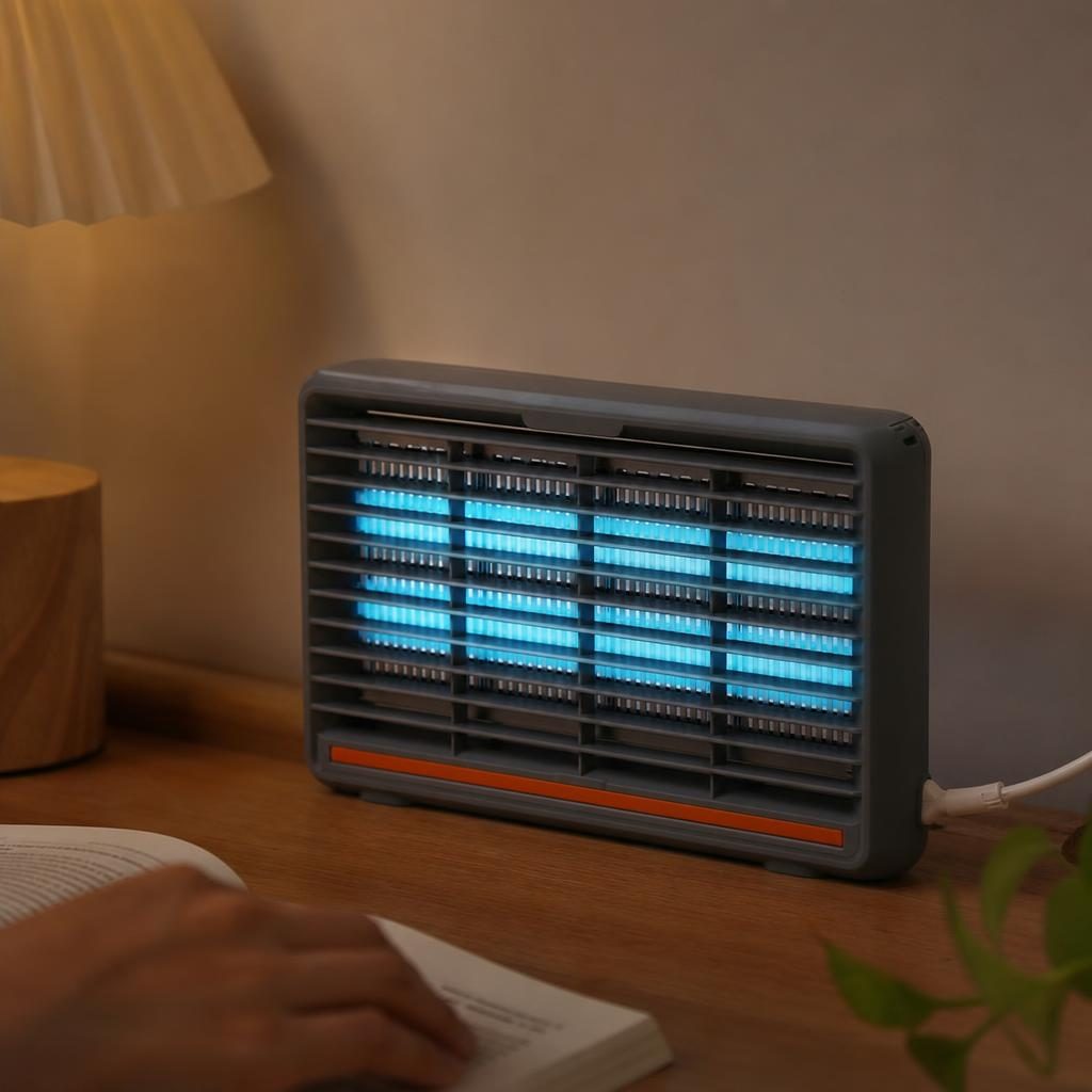 Lampa Anti-Tantari, Flippy, Model Practic pentru Utilizare Zilnica, Alimentare Electrica si Design Portabil, Protectie Impotriva Insectelor, Utilizare Practica si Confort Sporit, Ideal pentru Casa, Terasa, Curte, Camping si Seri de Vara
