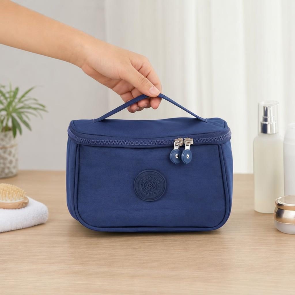 Geanta de Plaja, , Model Portabil pentru Transport, Compartiment Termoizolant si Inchidere Practica, Pastreaza Produsele Organizate, Usor de Transportat si Potrivita pentru Vara, Ideal pentru Plaja, Picnic, Piscina, Camping si Vacante 5