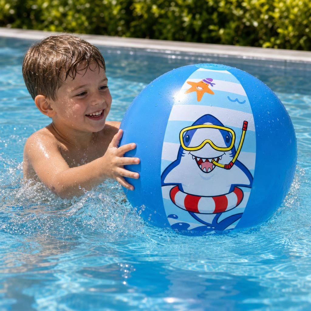 Minge de Plaja Gonflabila, , Model Gonflabil pentru Apa, Material PVC si Structura Gonflabila, Confort pe Apa, Stabilitate si Distractie pentru Vara, Ideal pentru Piscina, Plaja, Vacante si Activitati Acvatice 3