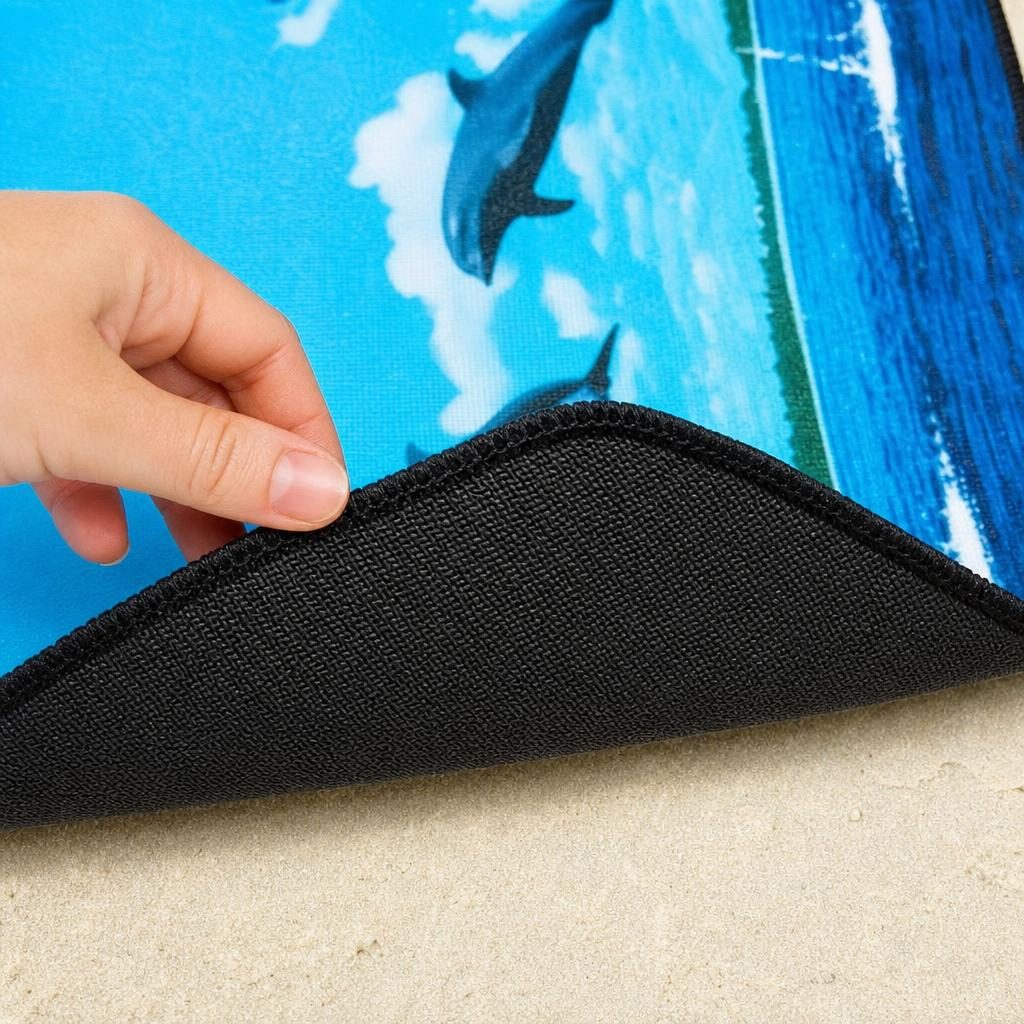 Covor de Plaja, Flippy, Model Practic pentru Utilizare Zilnica, Design Practic si Material Rezistent, Utilizare Practica, Confort si Organizare in Activitatile de Vara, Ideal pentru Plaja, Picnic, Piscina, Camping si Vacante