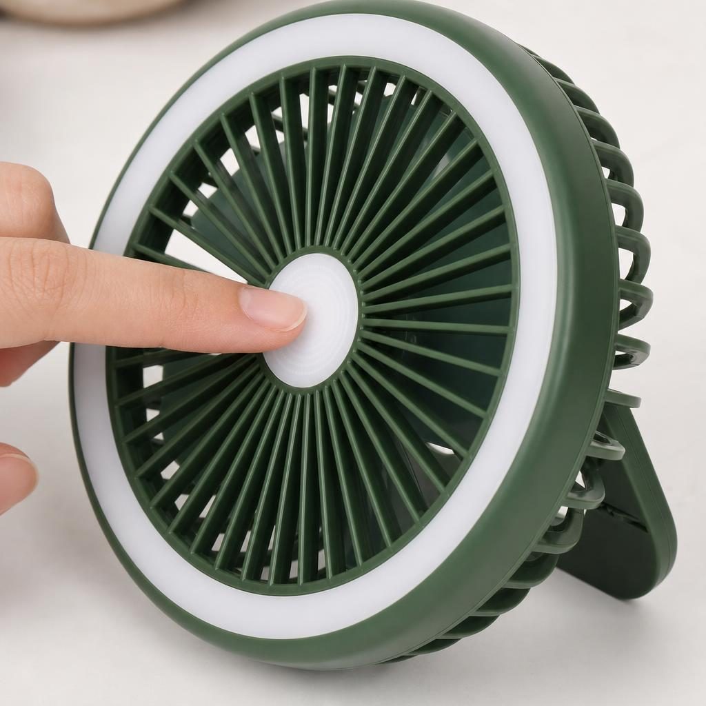 Mini Ventilator Portabil, Flippy, Model Compact si Portabil, Alimentare USB 5V, Flux de Aer Racoritor, Utilizare Usoara si Confort in Zilele Calduroase, Ideal pentru Birou, Camera, Masina, Calatorii si Vara