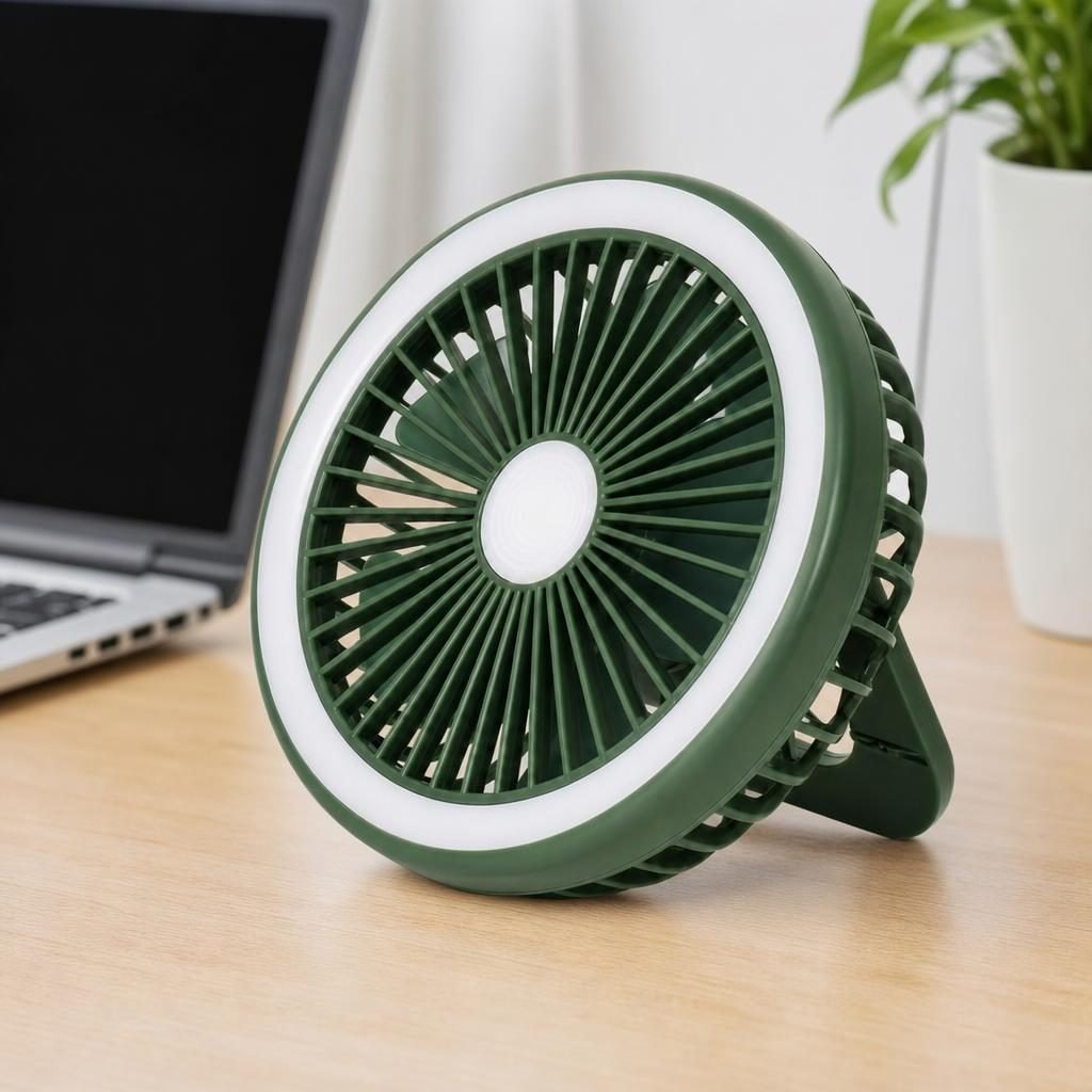 Mini Ventilator Portabil, Flippy, Model Compact si Portabil, Alimentare USB 5V, Flux de Aer Racoritor, Utilizare Usoara si Confort in Zilele Calduroase, Ideal pentru Birou, Camera, Masina, Calatorii si Vara