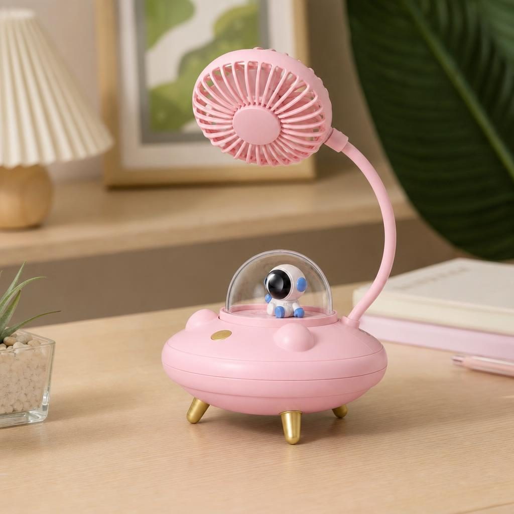 Mini Ventilator Portabil, Flippy, Model Compact si Portabil, Alimentare USB 5V, Flux de Aer Racoritor, Utilizare Usoara si Confort in Zilele Calduroase, Ideal pentru Birou, Camera, Masina, Calatorii si Vara