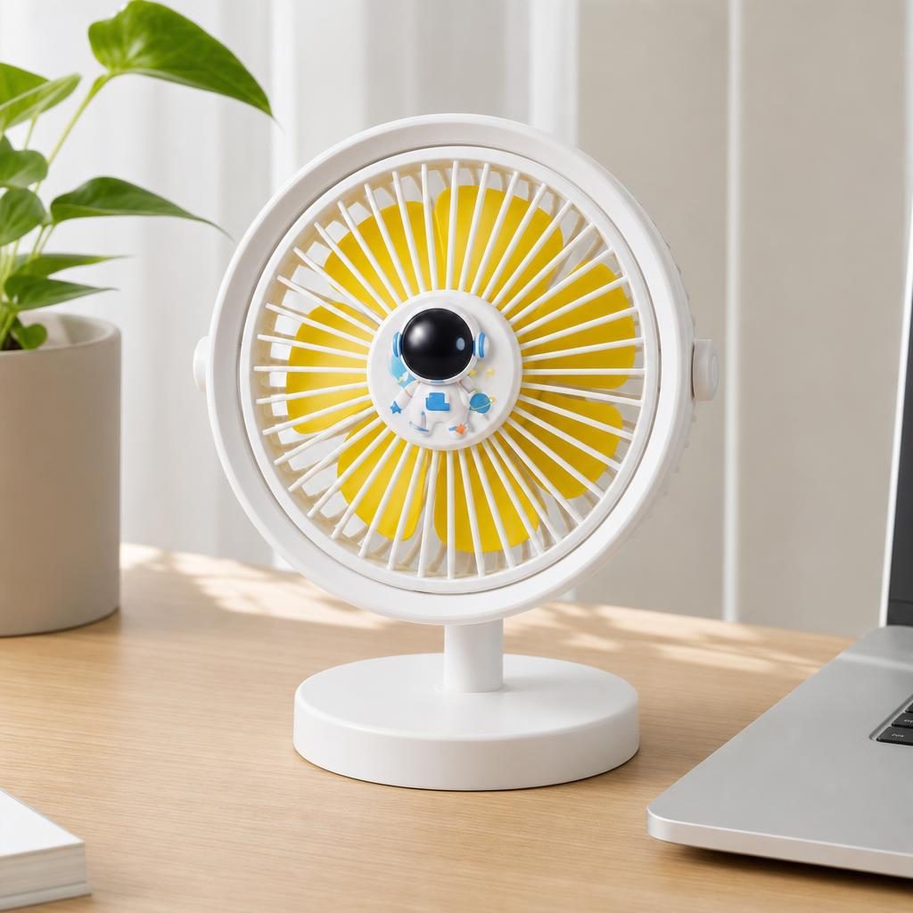 Mini Ventilator Portabil, Flippy, Model Compact si Portabil, Alimentare USB 5V, Flux de Aer Racoritor, Utilizare Usoara si Confort in Zilele Calduroase, Ideal pentru Birou, Camera, Masina, Calatorii si Vara
