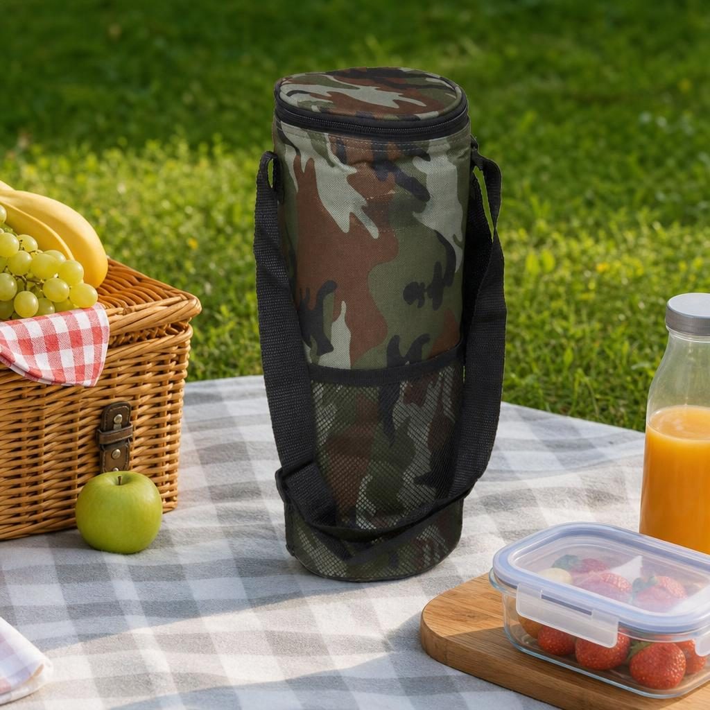Geanta Termoizolanta Portabila, Flippy, Dimensiune 2 L, Compartiment Izolat pentru Alimente si Bauturi, Inchidere cu Fermoar, Manere Rezistente, Ideala pentru Picnic, Plaja si Calatorii