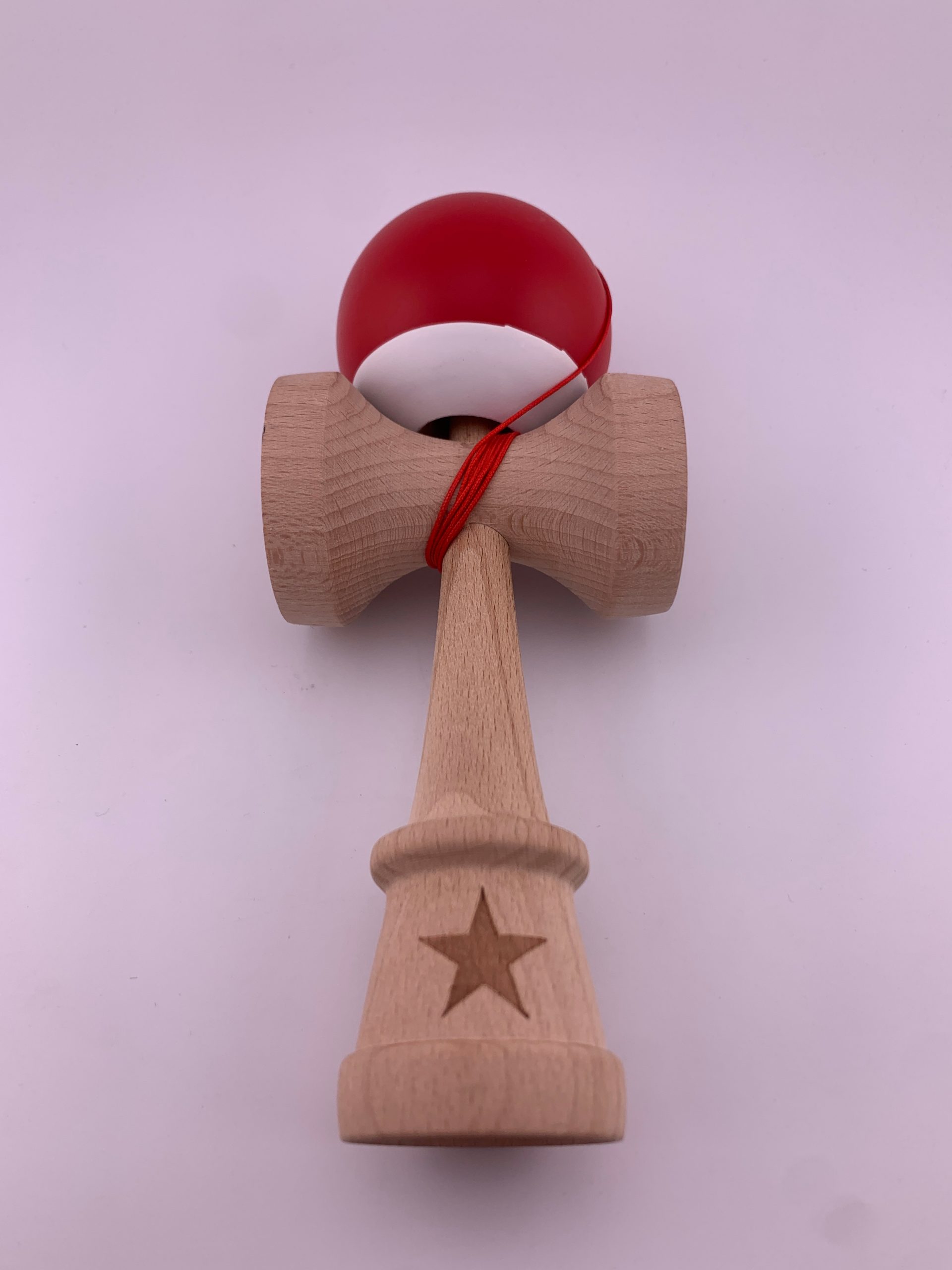 RESIGILAT - Kendama X Originala, Profesionala, Flippy, Rubber Grip, Cupe Mari KING SIZE V3, Gaura in Baza, Rulment Metalic, din lemn 18 cm, Ata 62/65