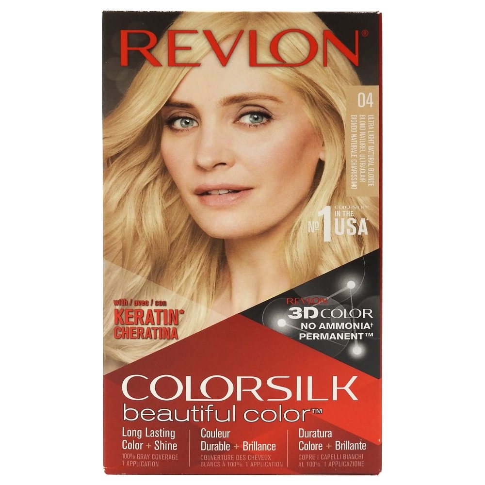 Vopsea pentru Par, Revlon Color Silk, 04 Light Blonde 1