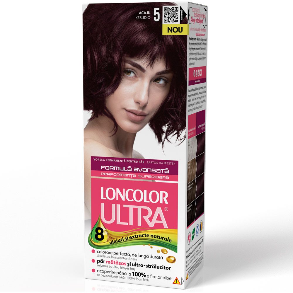 Vopsea pentru Par, Loncolor Ultra, 5 Acaju 1