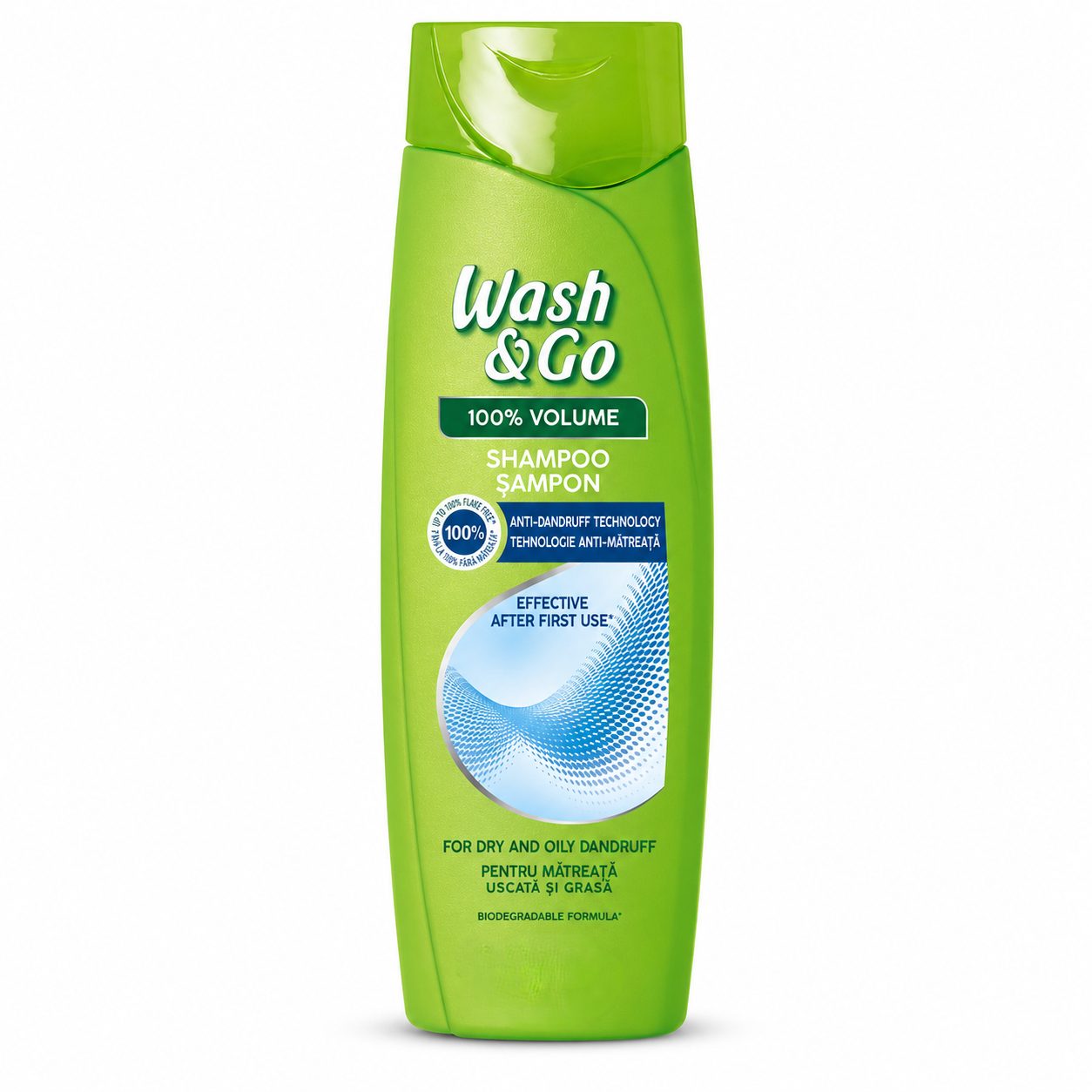 WASH&GO korpásodás elleni sampon 675 ml