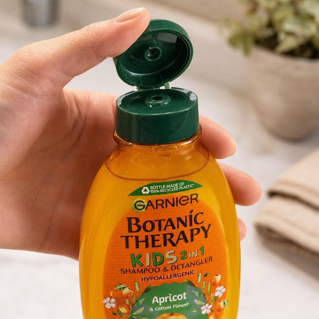 Sampon, Botanic Therapy, 250 ml Kids 2in1 Apricot