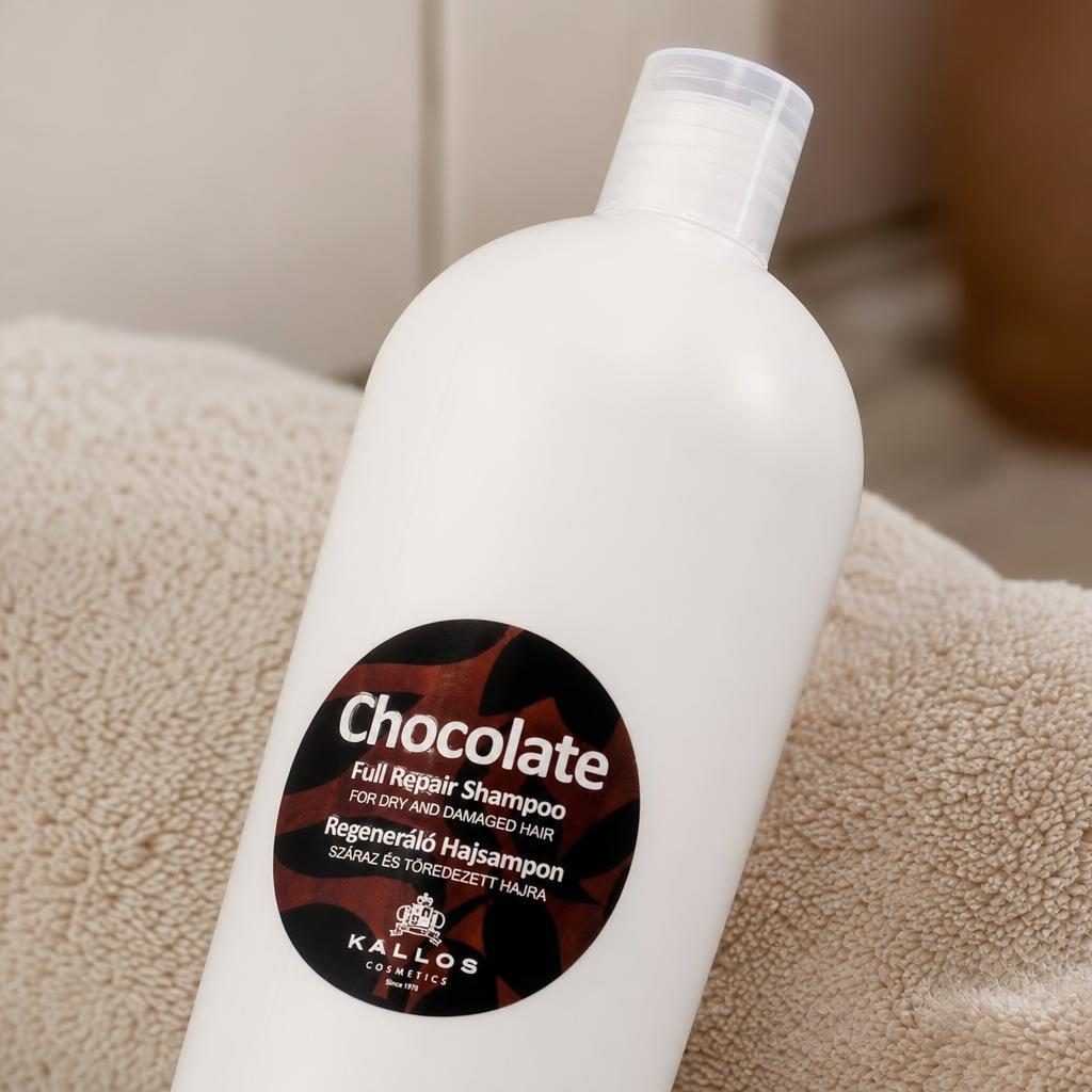 Sampon, Kallos, 1000 ml Ciocolata