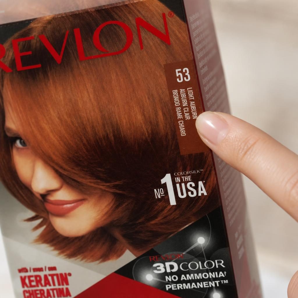 Vopsea pentru Par, Revlon Color Silk, 53 Light Auburn