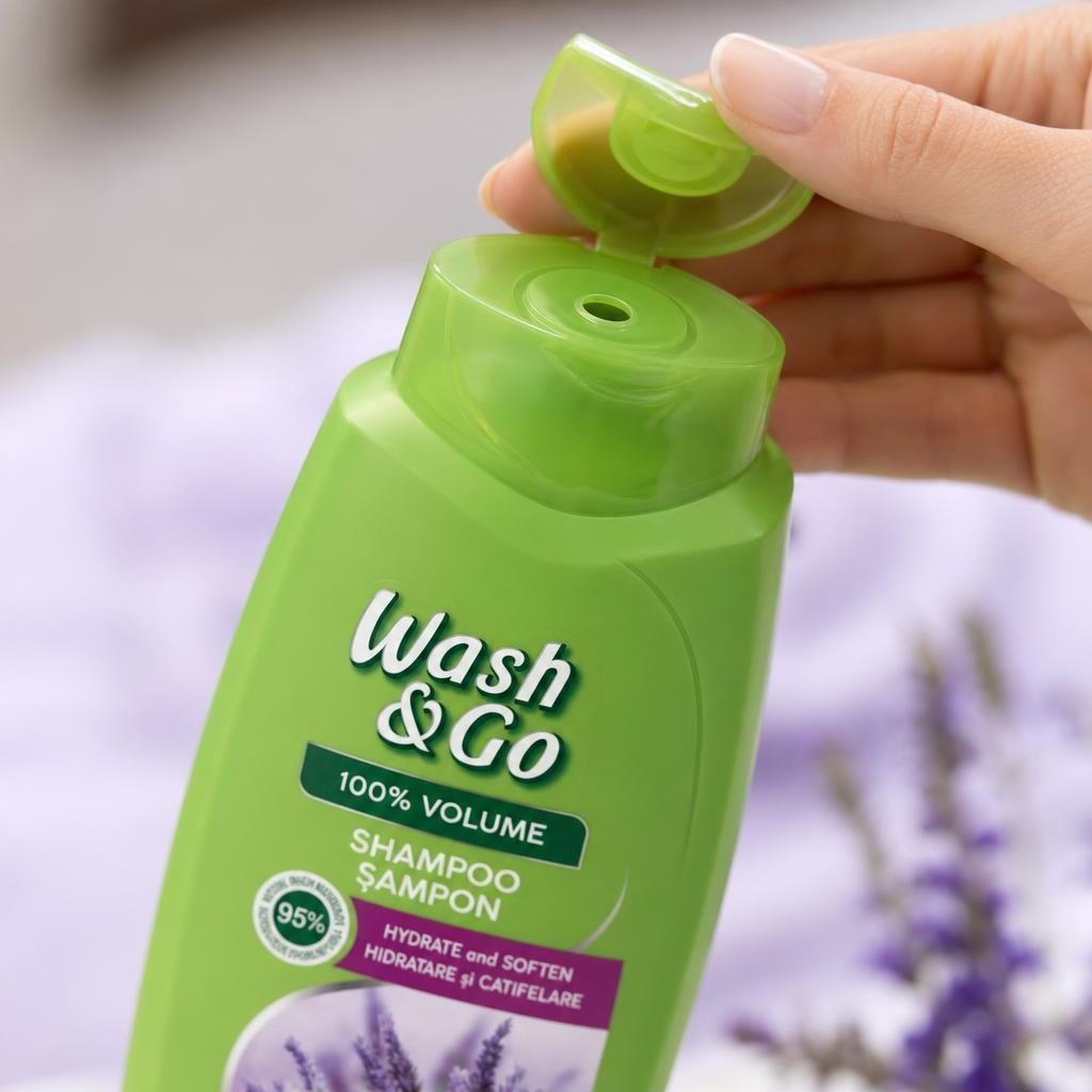 Sampon, Wash si Go, 675 ml Lavanda