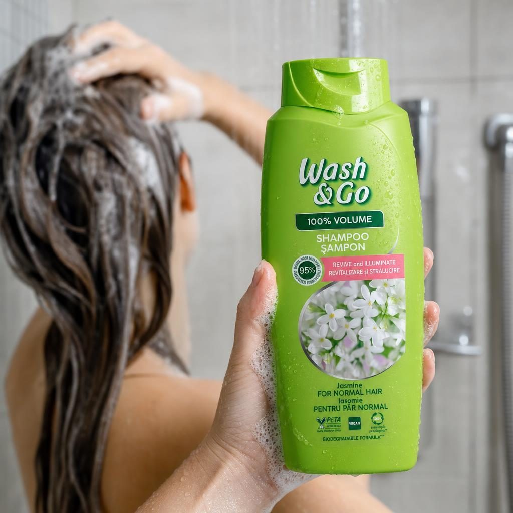 Sampon, Wash si Go, 675 ml Jasmine