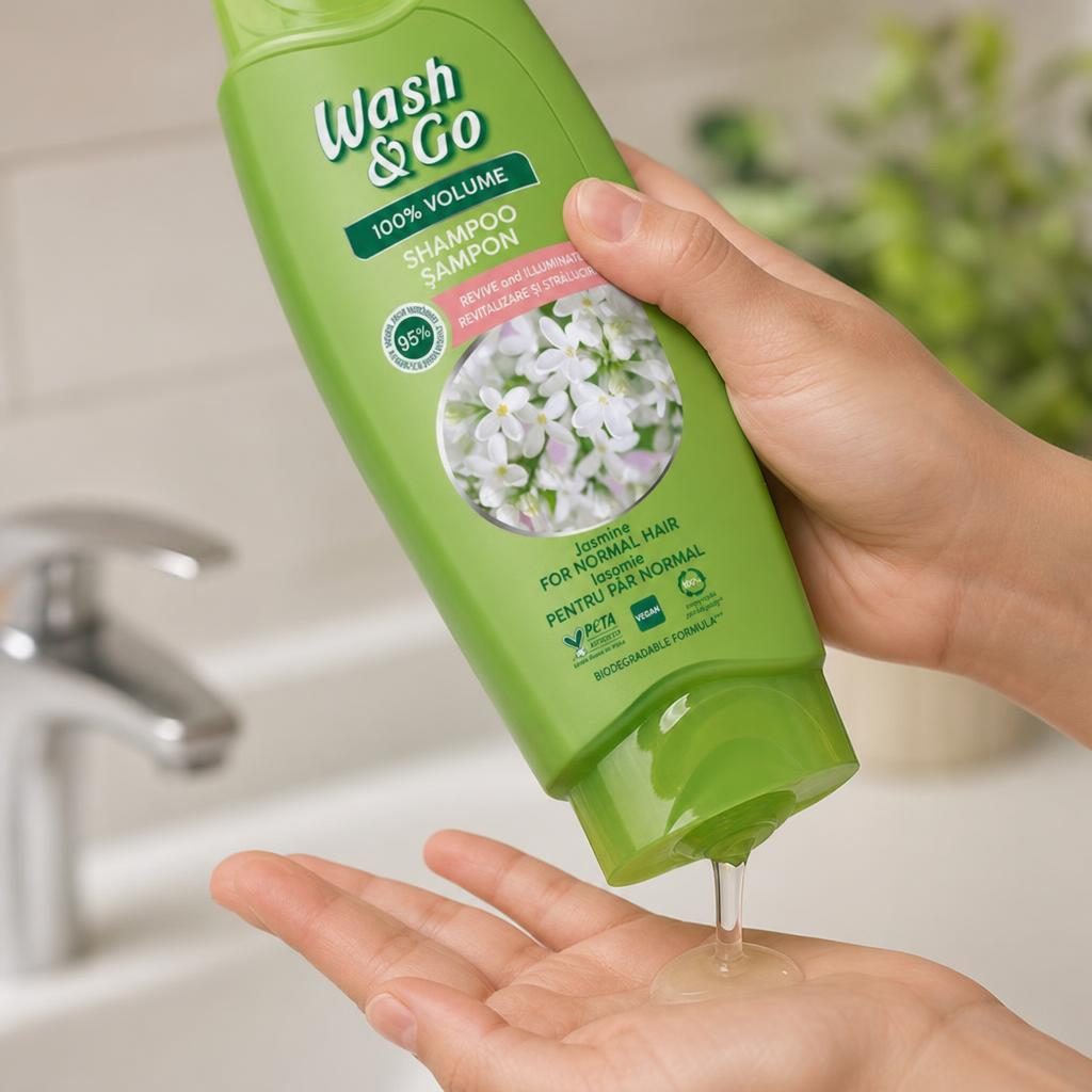 Sampon, Wash si Go, 675 ml Jasmine
