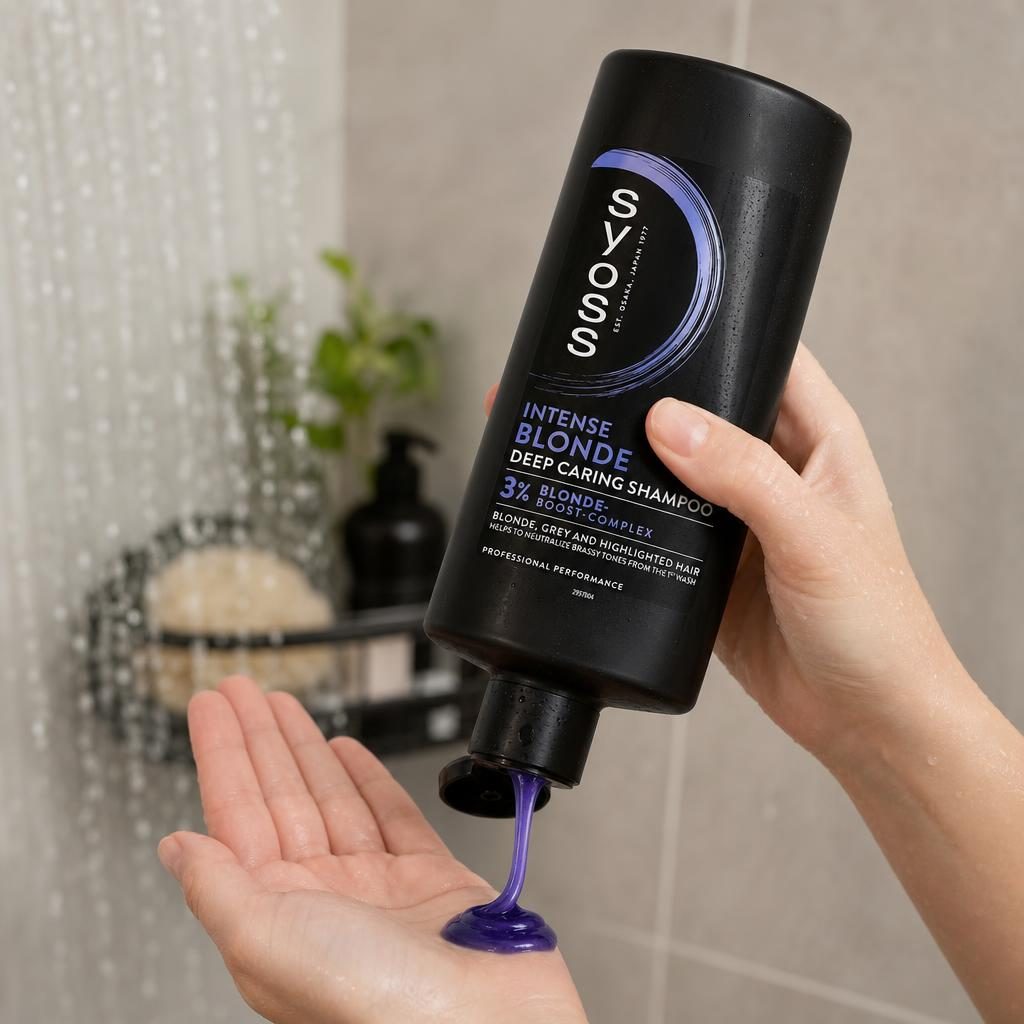 Sampon, Syoss, 440 ml Blonde Intense