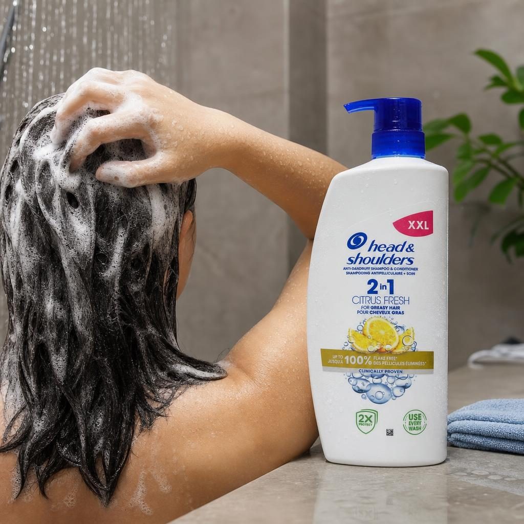 Sampon, Head si Shoulders, 800 ml 2in1 Citrus Fresh