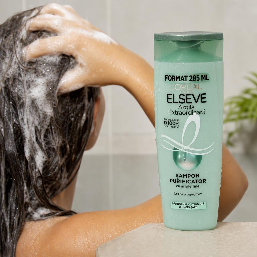 Sampon, Elseve, 285 ml Argila Extraordinara