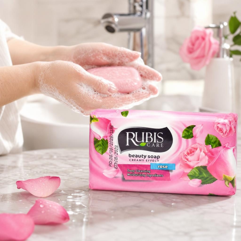 Sapun, Rubis, 6bucx150 g Rose