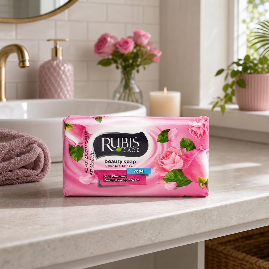 Sapun, Rubis, 6bucx150 g Rose
