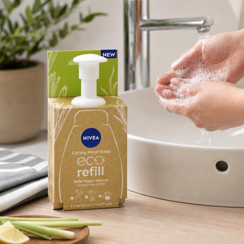 Sapun Lichid, Nivea Recipient, 250 ml Lemongrass