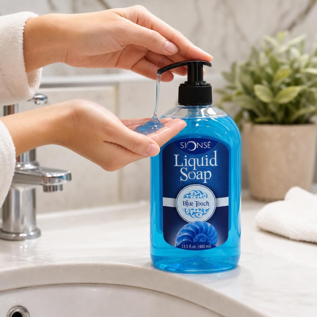 Sapun Lichid, Sionse, 400 ml Blue Touch