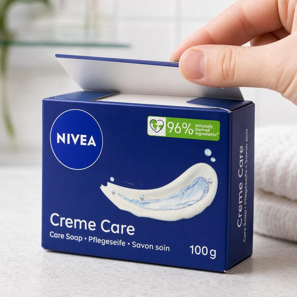 Sapun, Nivea, 6bucx100 g Creme Care