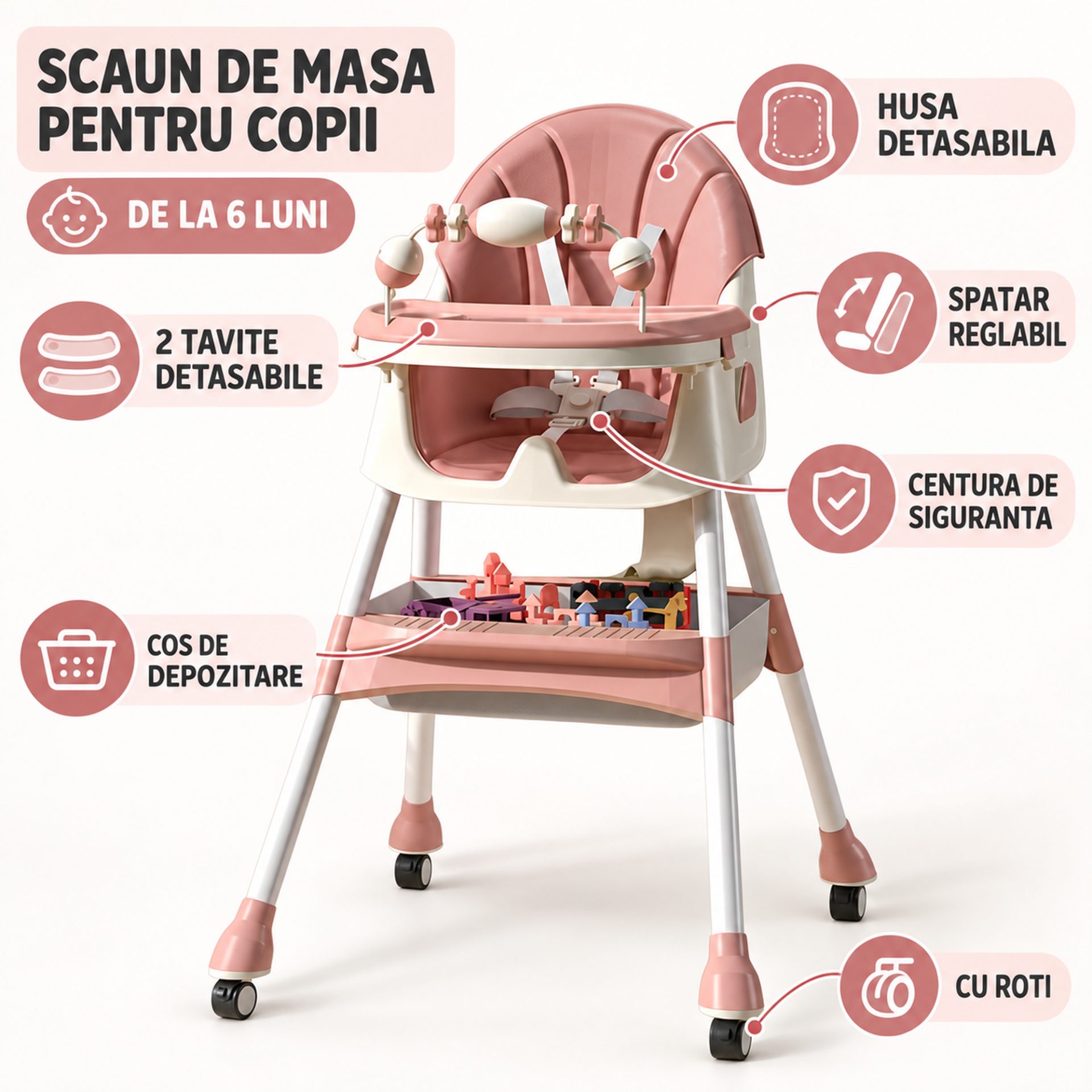 Scaun Flippy - design complet
