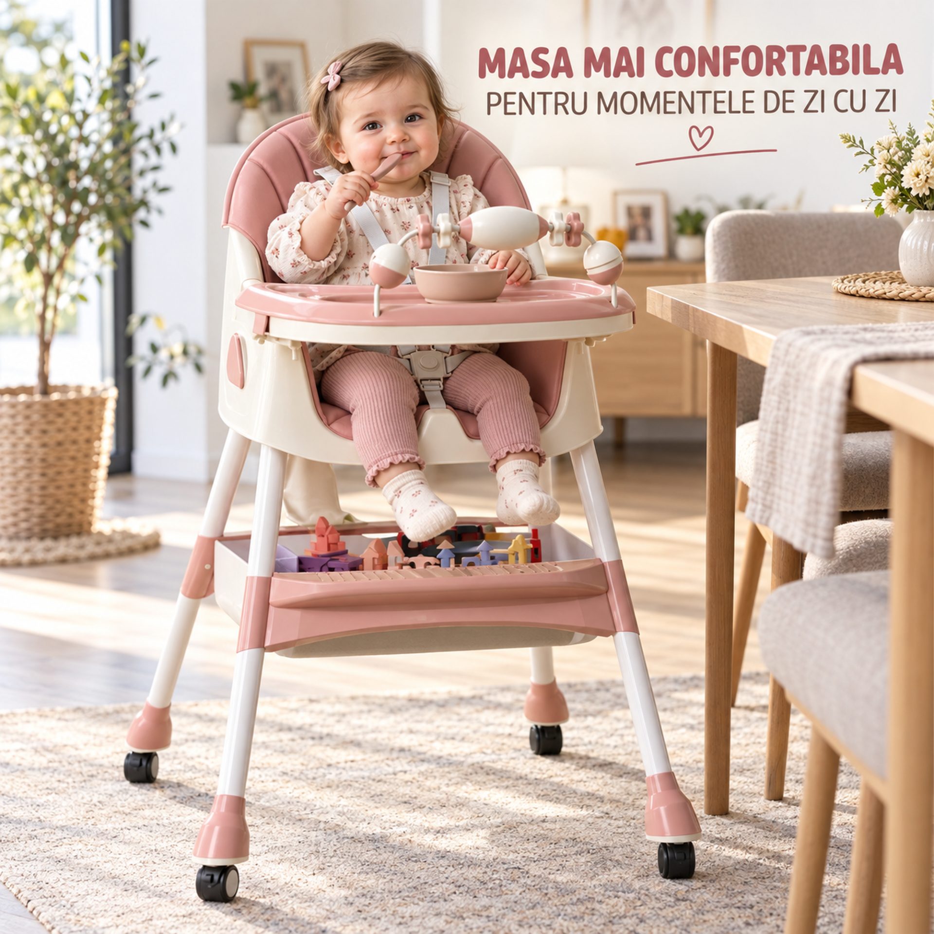 Detaliu tavite și husă detasabilă Flippy