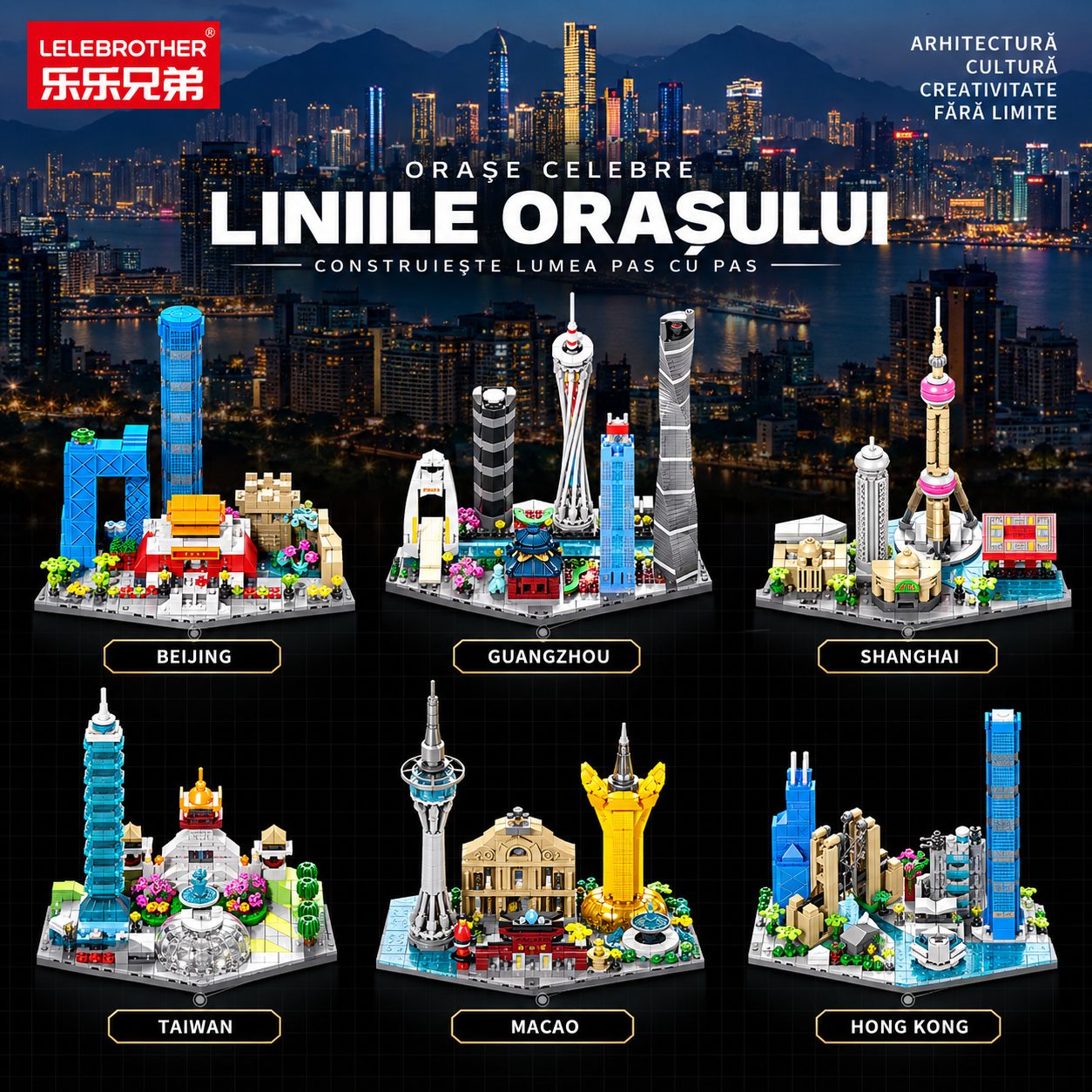 Detail turnuri set constructie Guangzhou