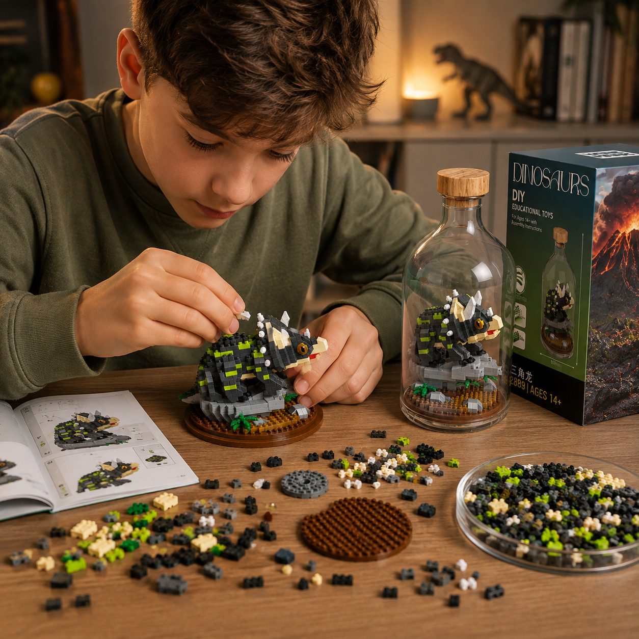 Ambalaj set Flippy Triceratops