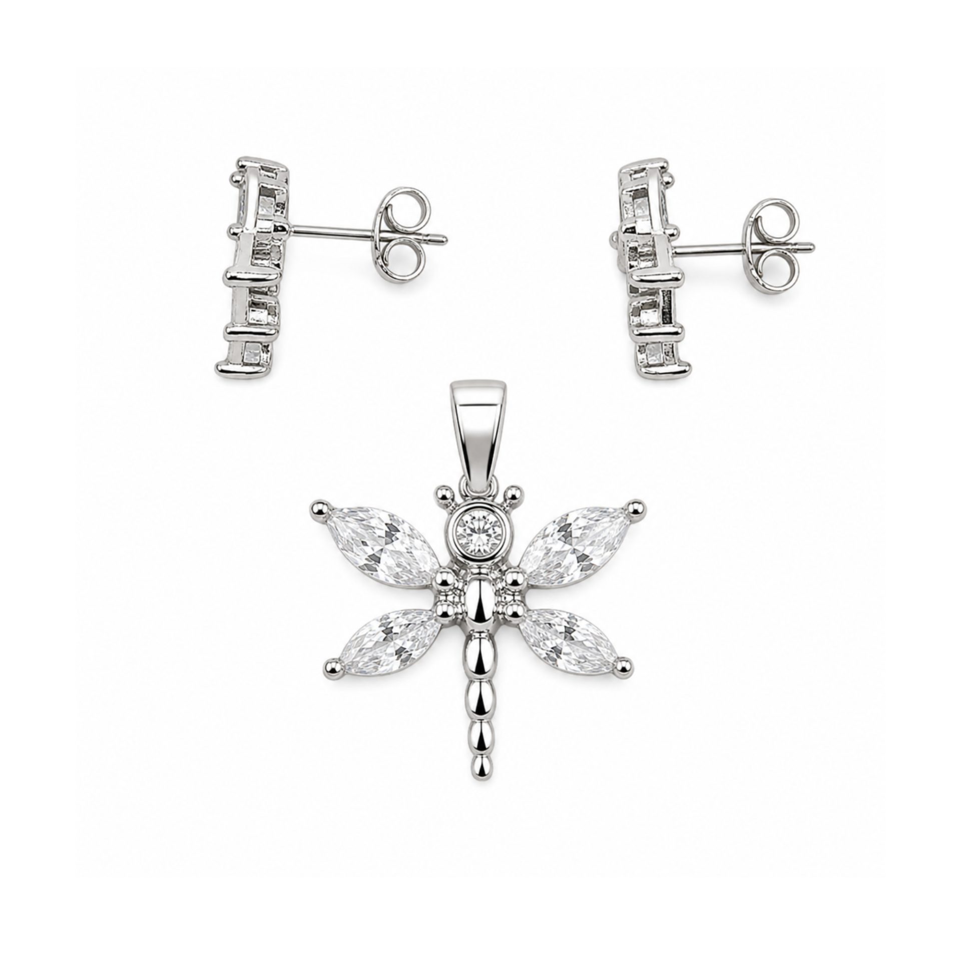 Ambalaj Set Argint 925 Libelula