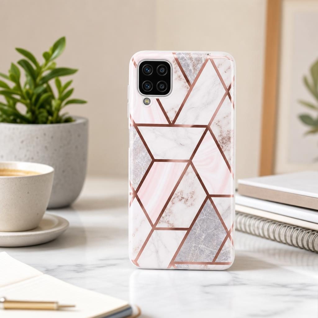 Husă Samsung Galaxy A12 design geometric
