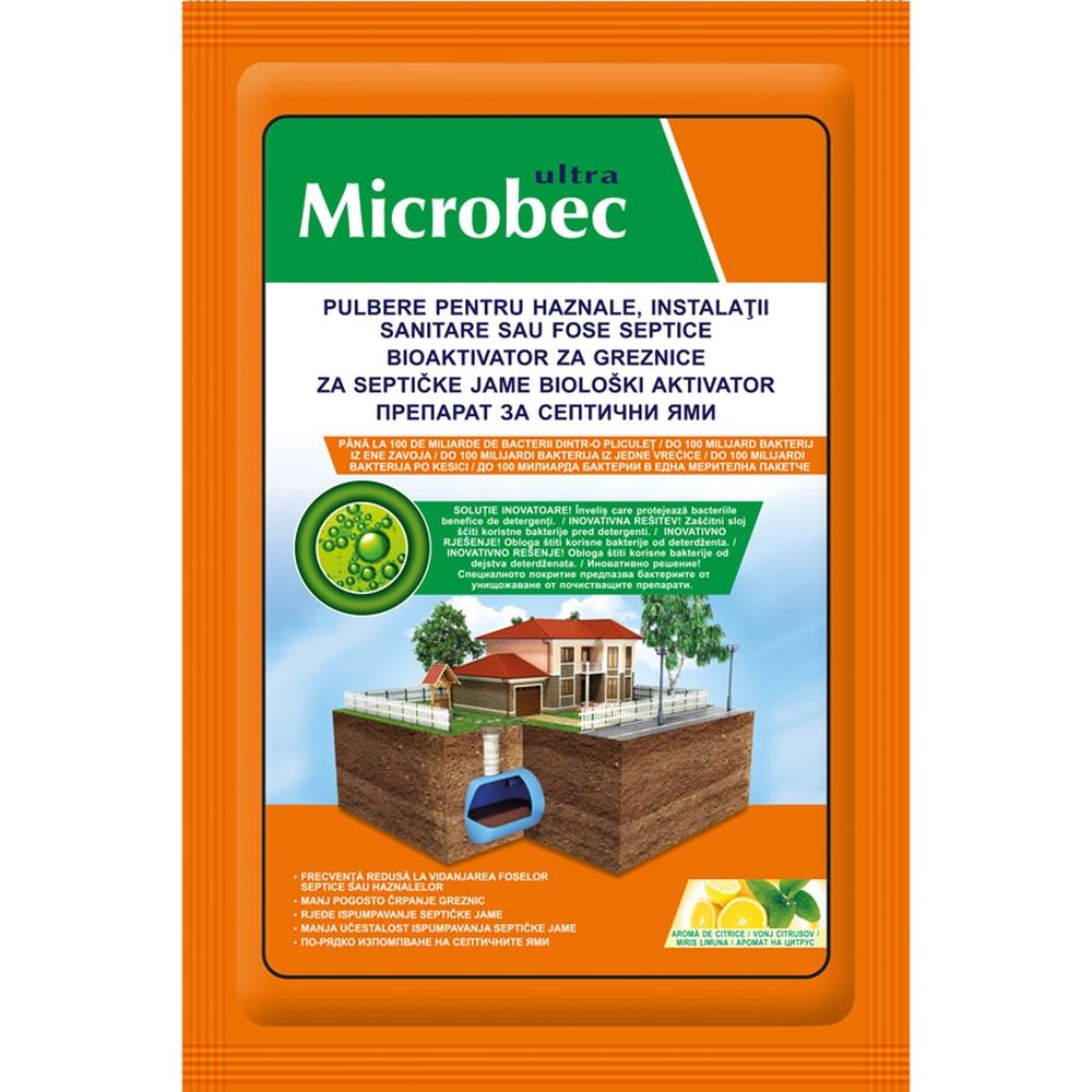 Tratament, Microbec, pentru Fose Septice 25 g 207/1546